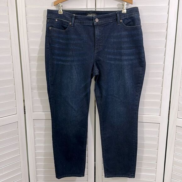 Talbots Jeans Size 16P Flawless Slim Ankle Stretch - Picture 2 of 11